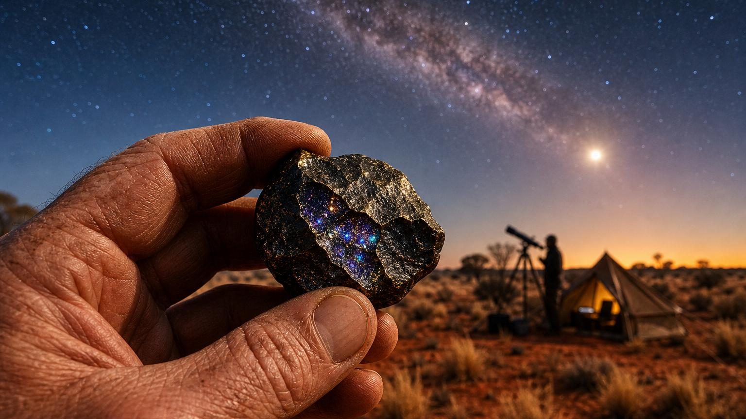 Il ramasse une pierre en pensant avoir trouvé une pépite d’or : des années plus tard, les scientifiques découvrent qu’elle est plus vieille que le système solaire