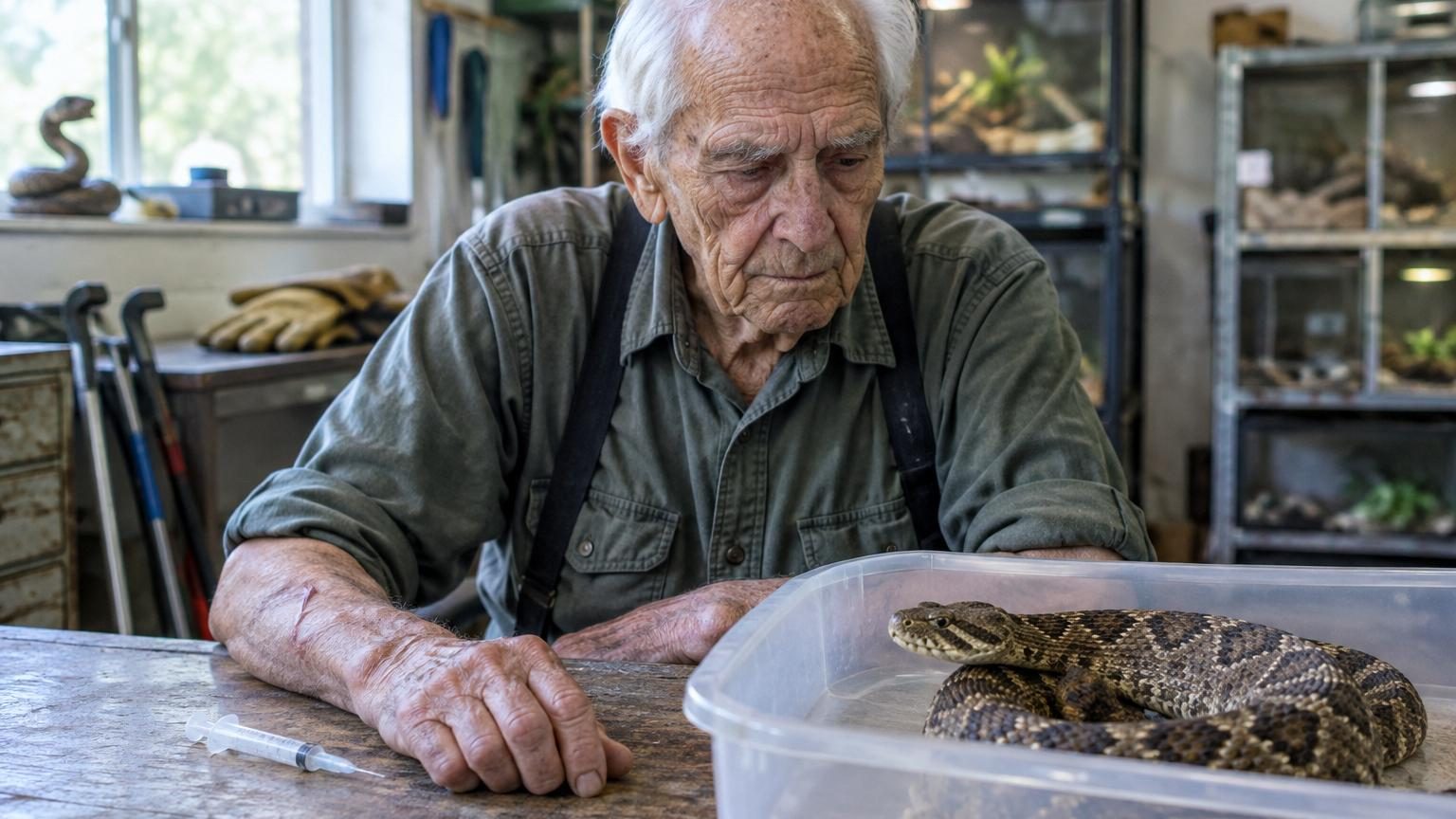 Il s'est injecté du venin de serpent pendant des décennies et a survécu à 172 morsures : il s'est éteint à 100 ans