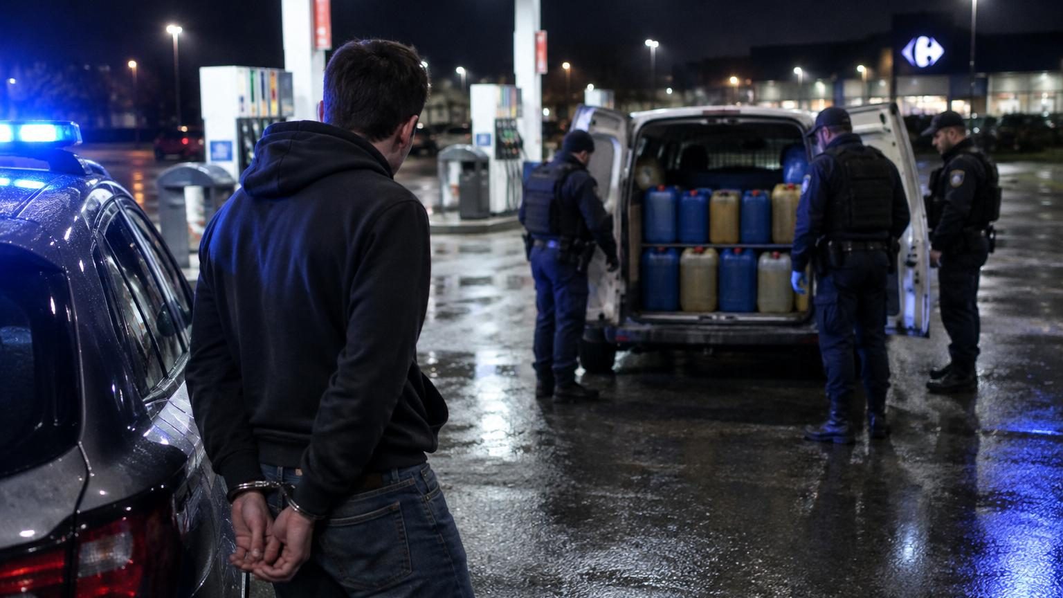 Il siphonne 6 400 litres de carburant dans le Pas-de-Calais : ce n&rsquo;est pas à la pompe qu&rsquo;il a été repéré
