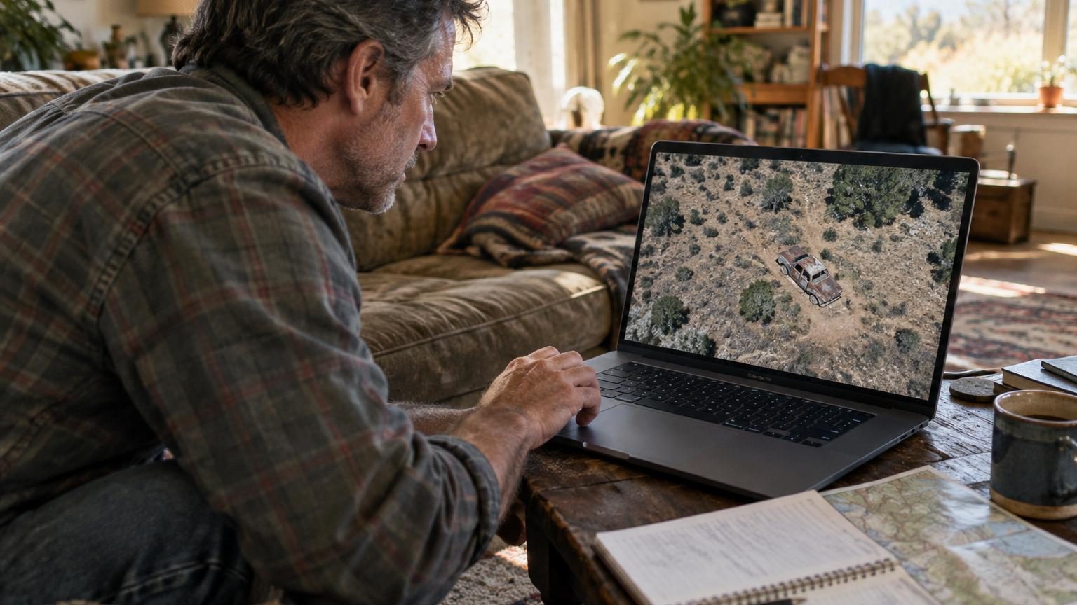 Il traque les voitures abandonnées sur Google Maps depuis son canapé : plus de 4 000 épaves retrouvées à travers les États-Unis
