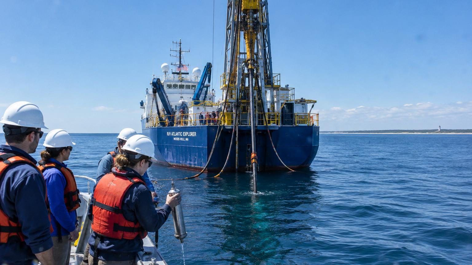 Ils ont foré au large du Cap Cod : sous l&rsquo;Atlantique se cache une immense réserve d&rsquo;eau douce