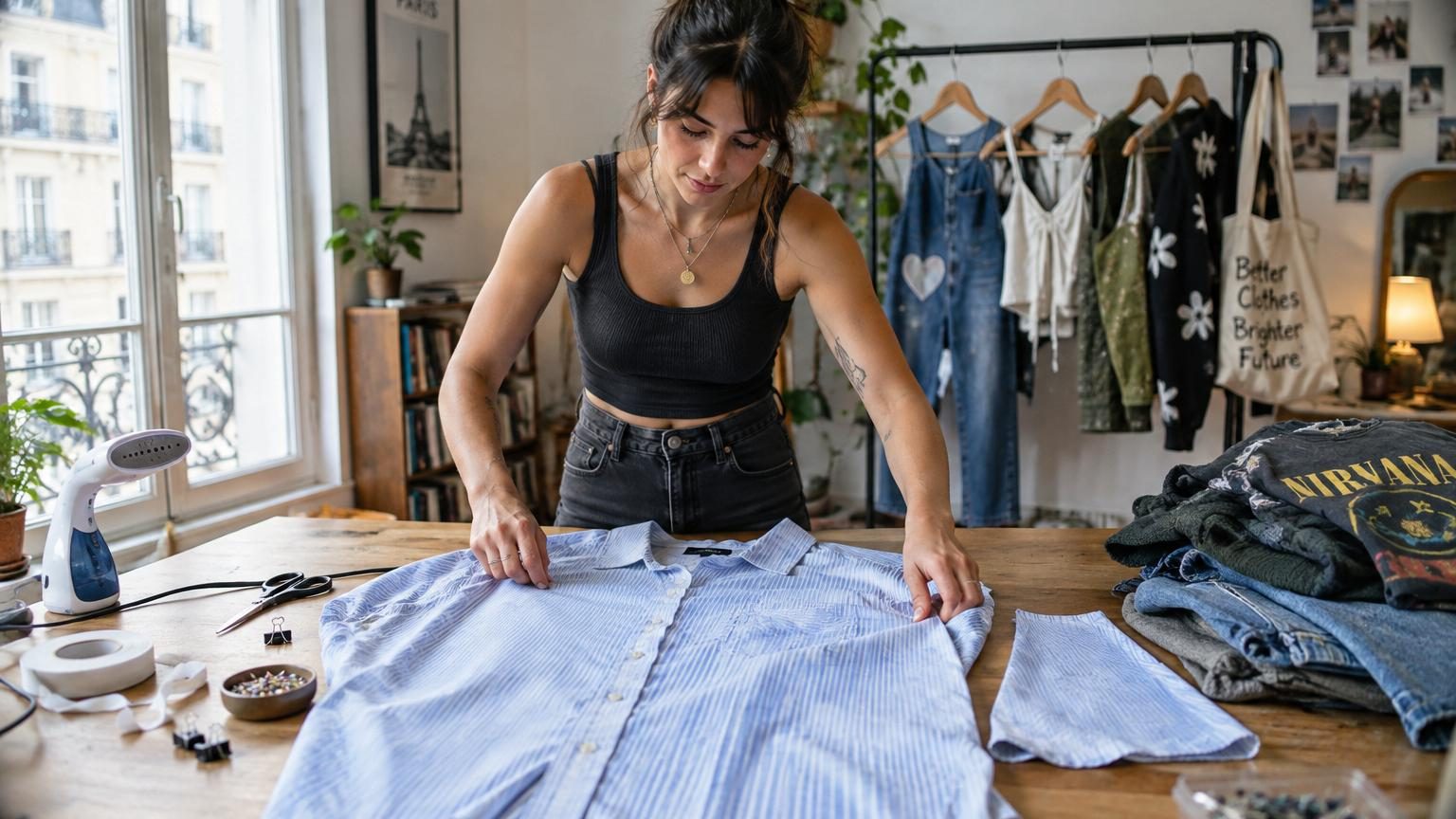 « Je ne couds plus jamais » : la méthode des stylistes pour transformer un vieux vêtement en pièce tendance