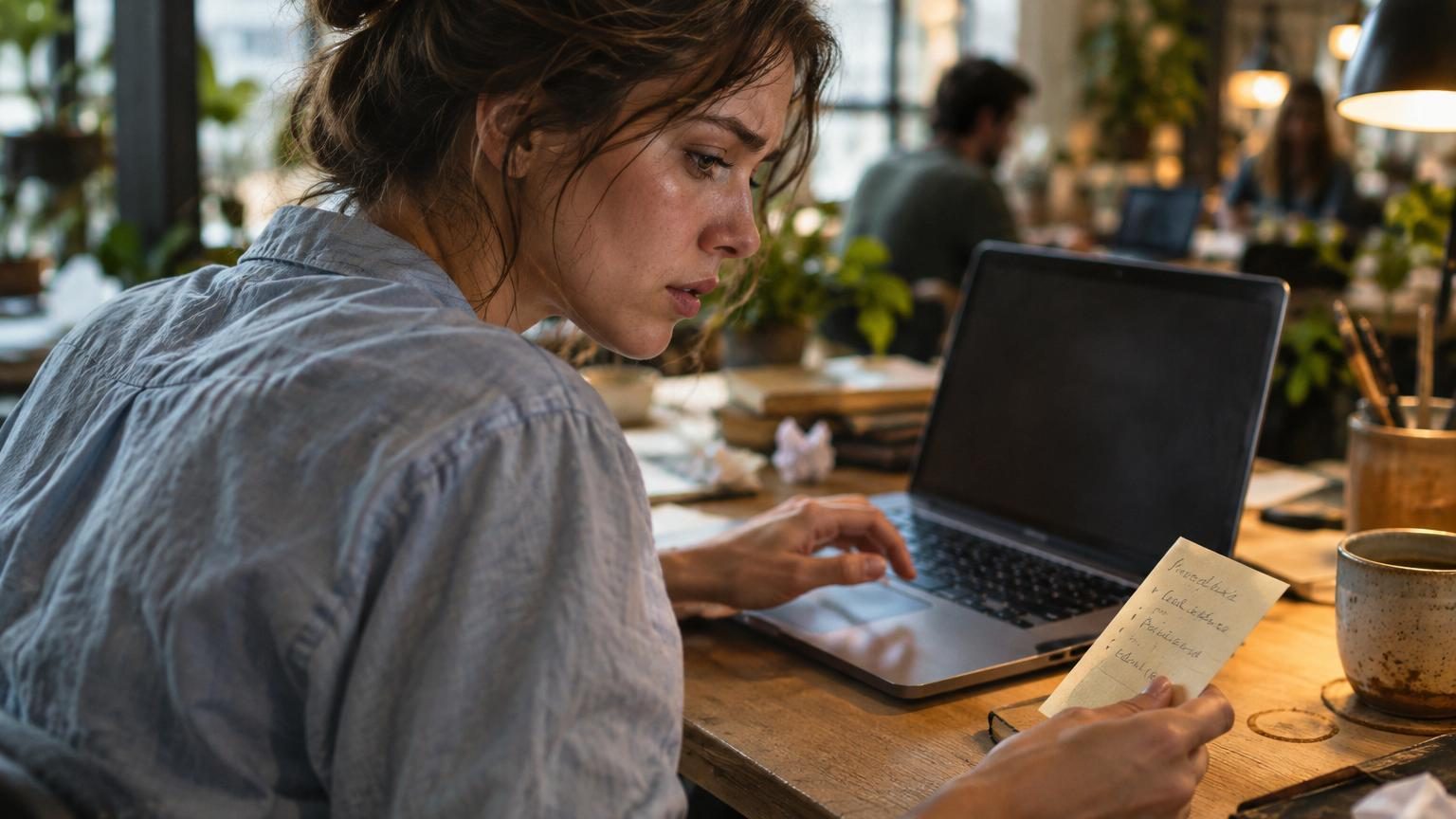 Capture d'écran d'un courriel professionnel montrant une première ligne générique à éviter et des suggestions de formules personnalisées plus efficaces