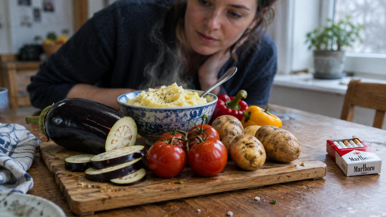 La nicotine ne vient pas que du tabac : ces aliments du quotidien en contiennent, dont la purée et l’aubergine
