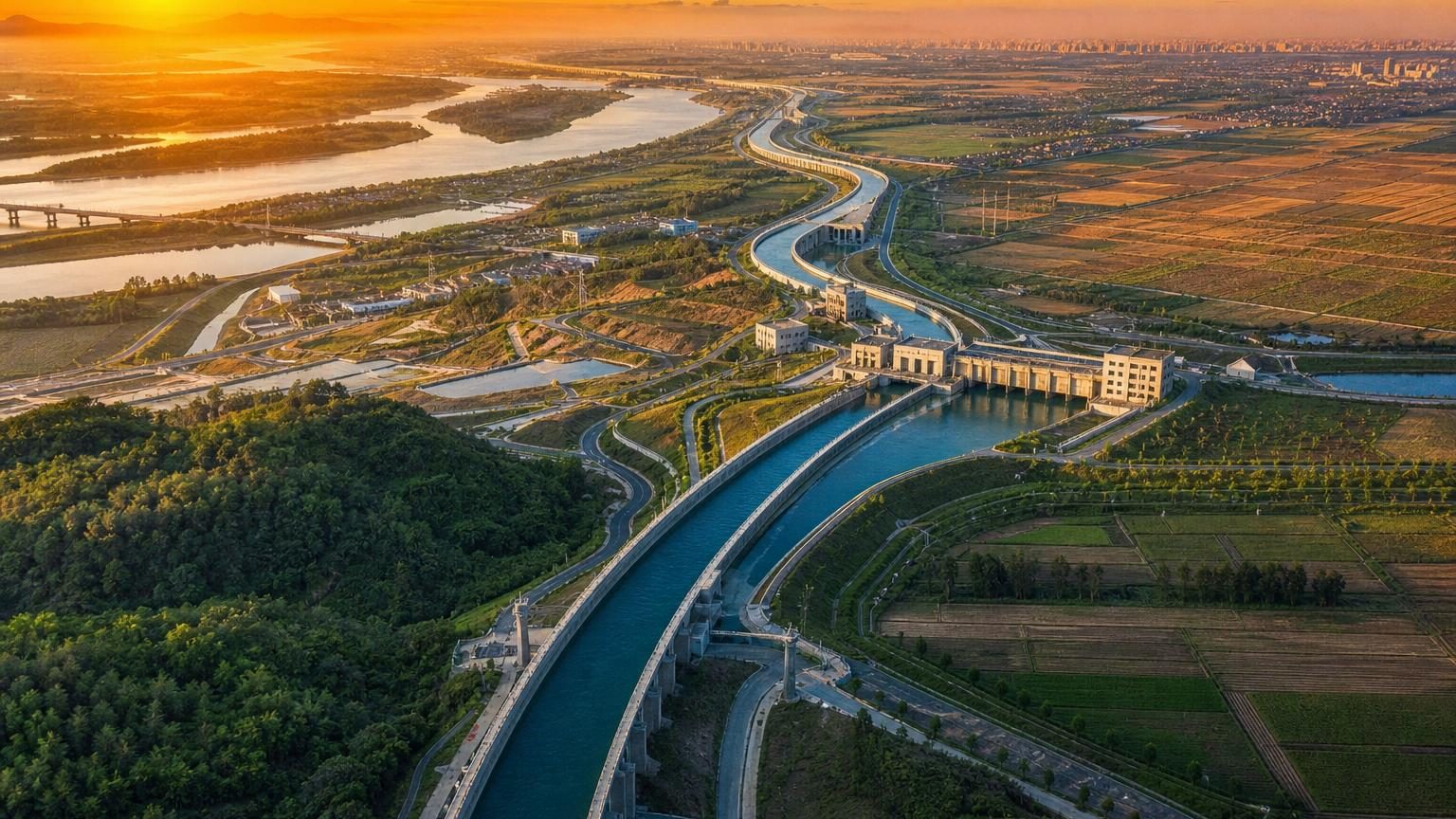 Le méga-projet chinois qui transporte l&rsquo;eau sur plus de 4 300 kilomètres, présenté comme la nouvelle Grande Muraille