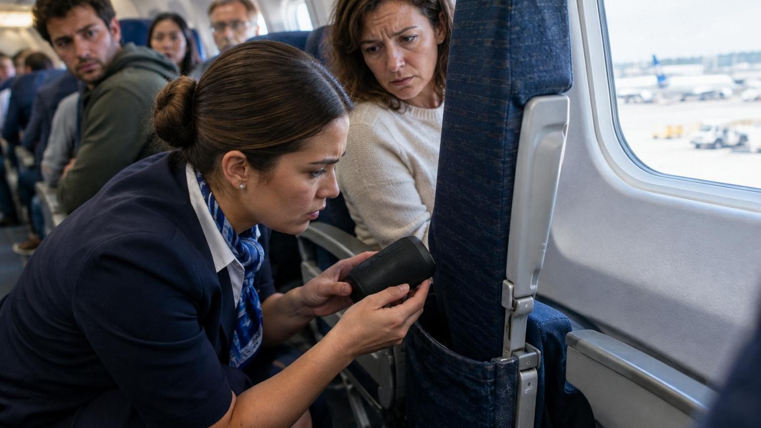 Le nom d'une enceinte Bluetooth repéré à bord : un vol United vers l'Espagne fait demi-tour après le décollage