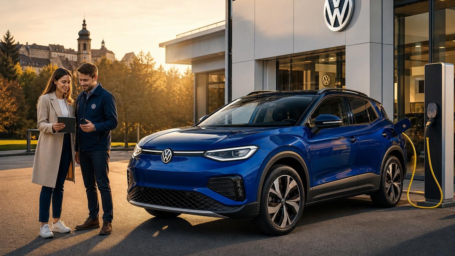 Le nouveau SUV électrique de Volkswagen ressemble au T-Roc : voici à combien démarre son loyer mensuel en leasing