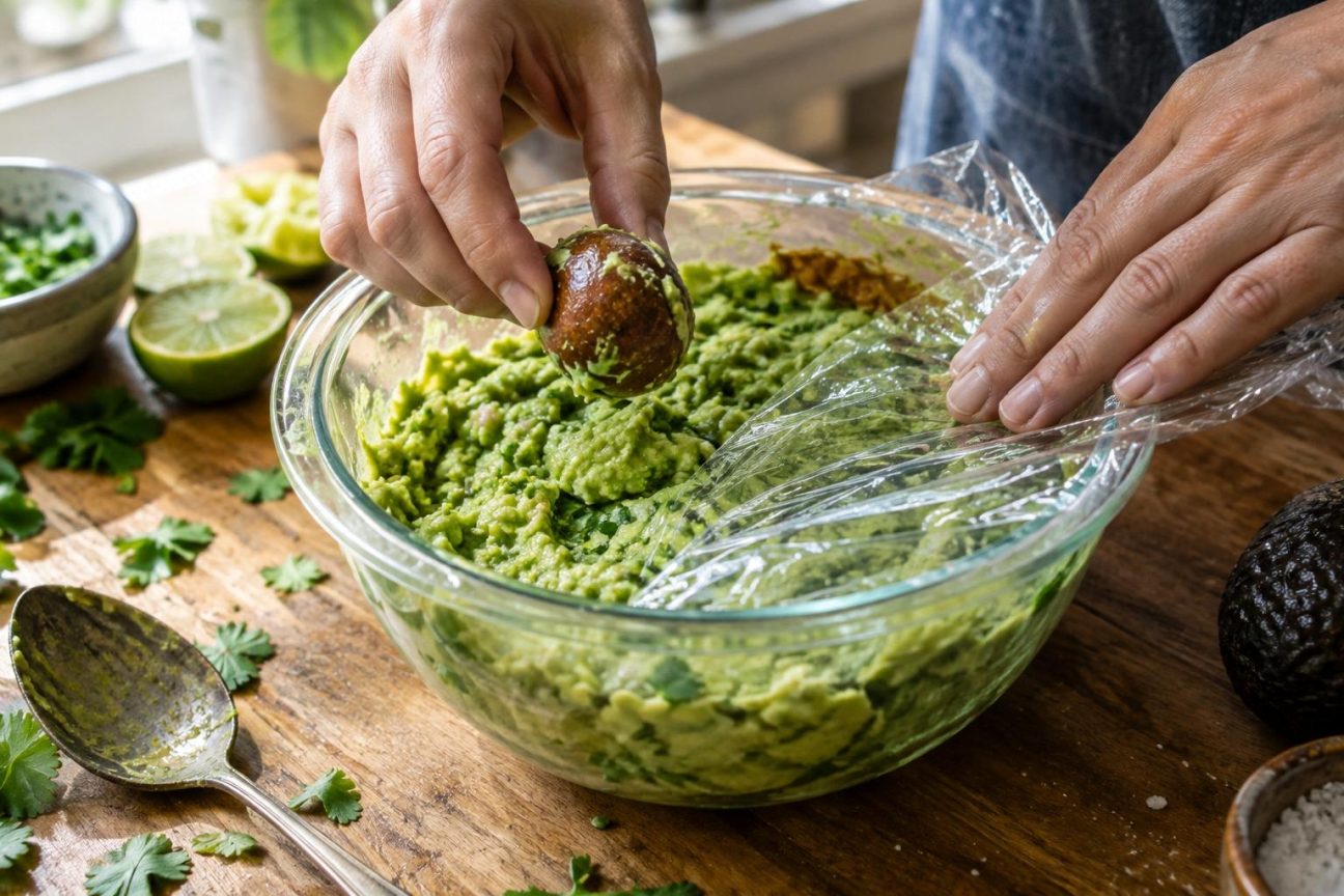 Le noyau d'avocat dans le guacamole pour éviter qu'il noircisse : ce n'est pas lui qui fait le travail
