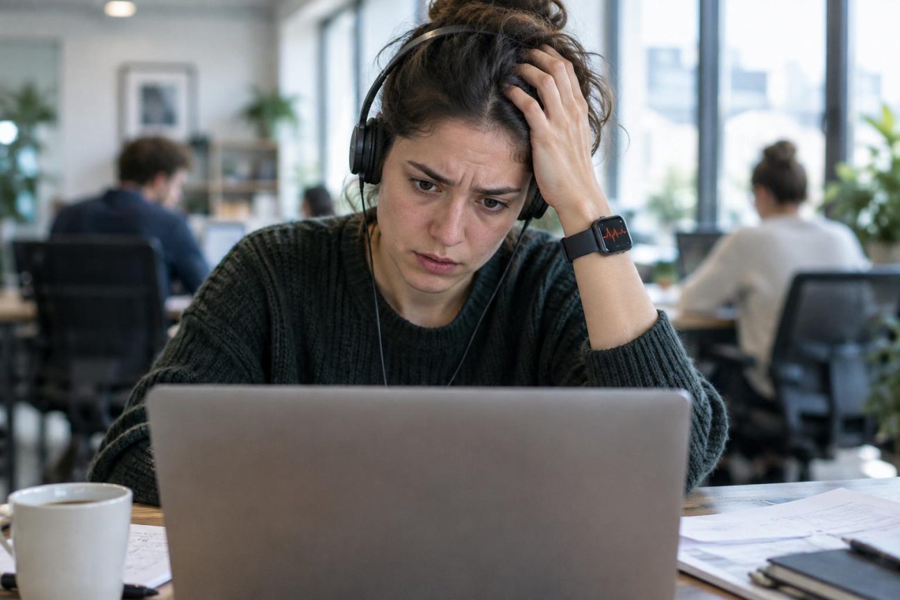 Gros plan sur un clavier d'ordinateur avec des lettres et des touches de ponctuation, symbolisant la rédaction et la qualité du texte écrit