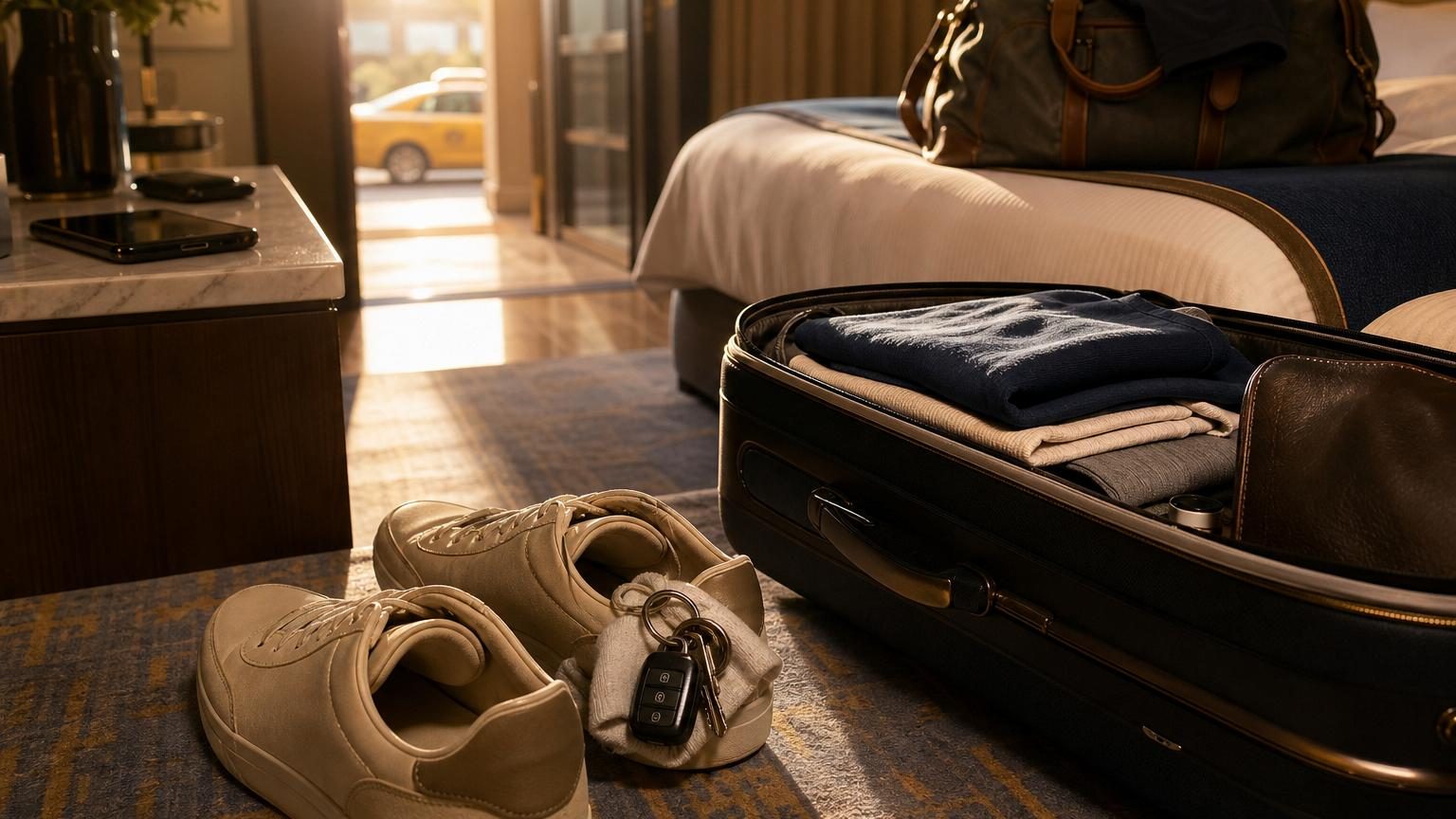 Mettre ses clés dans une chaussure à l&rsquo;hôtel : l&rsquo;habitude qui évite de repartir sans elles
