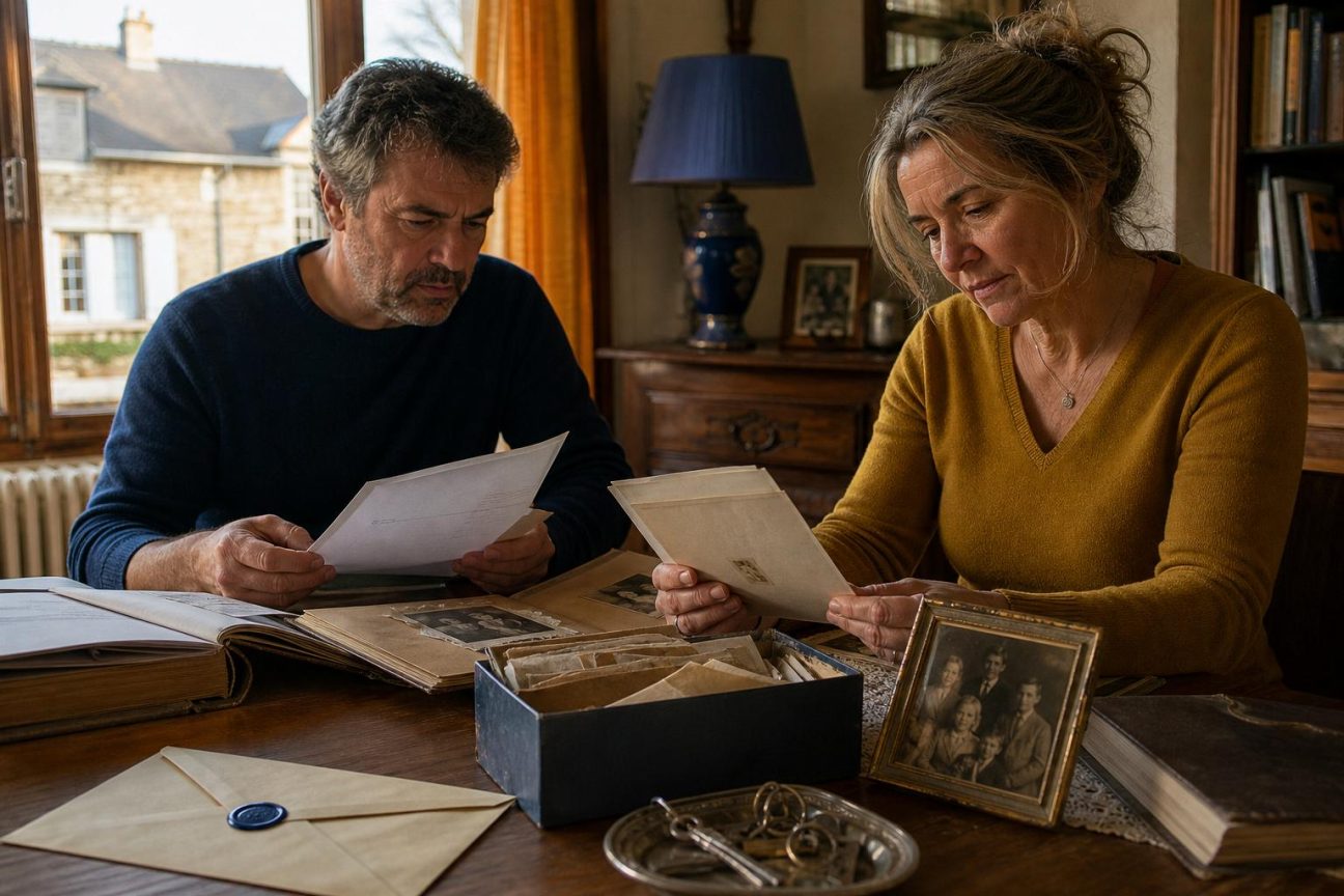 Document officiel et stylo sur un bureau, symbolisant les démarches administratives de succession et la récupération de l'ASPA après le décès d'une personne âgée.