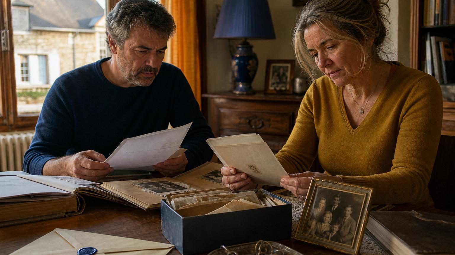 Document officiel et stylo sur un bureau, symbolisant les démarches administratives de succession et la récupération de l'ASPA après le décès d'une personne âgée.