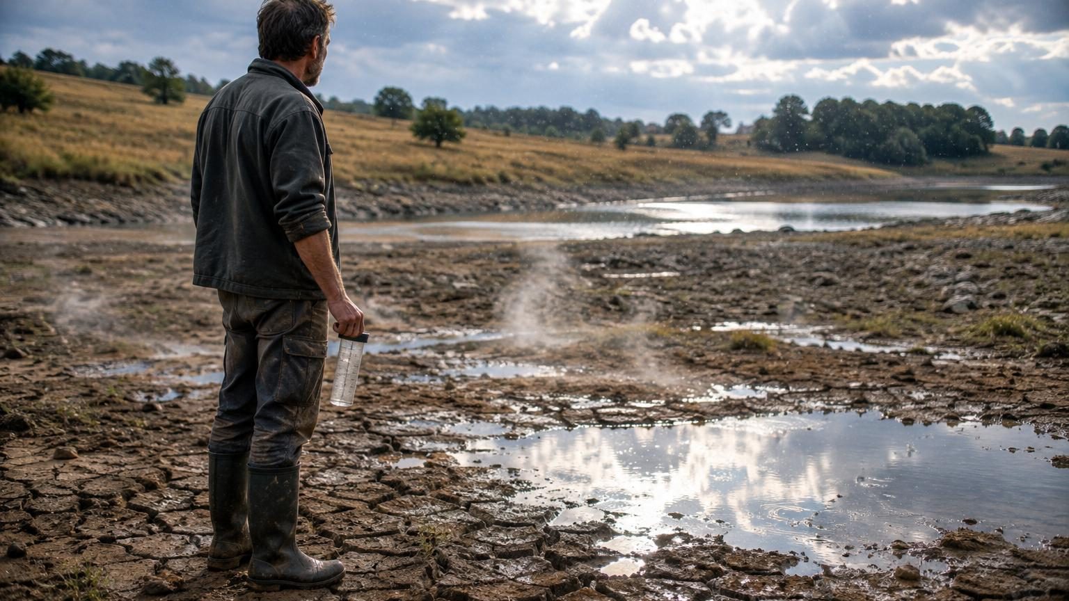 On croyait que la pluie finissait dans nos rivières et nos nappes : en France, 6 gouttes sur 10 repartent vers le ciel avant même d&rsquo;avoir coulé
