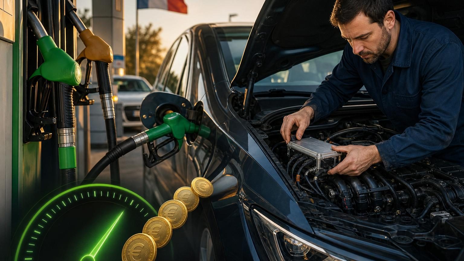 Superéthanol à moins d&rsquo;un euro le litre : voici au bout de combien de temps le boîtier est amorti