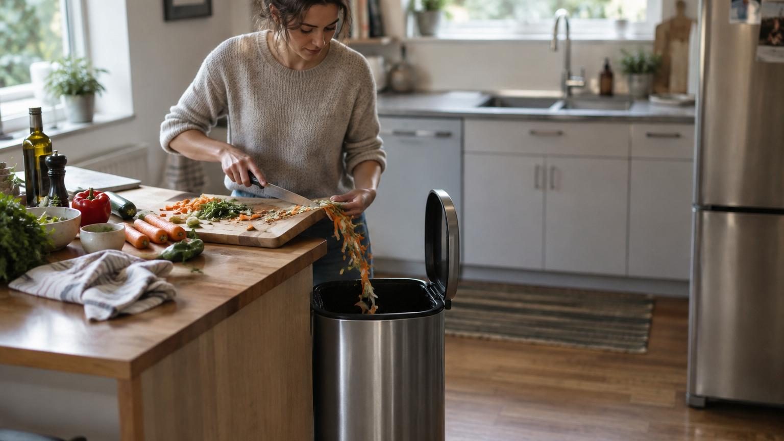 Où placer sa poubelle pour une cuisine plus hygiénique : ce n&rsquo;est pas sous l&rsquo;évier, mais à cet endroit