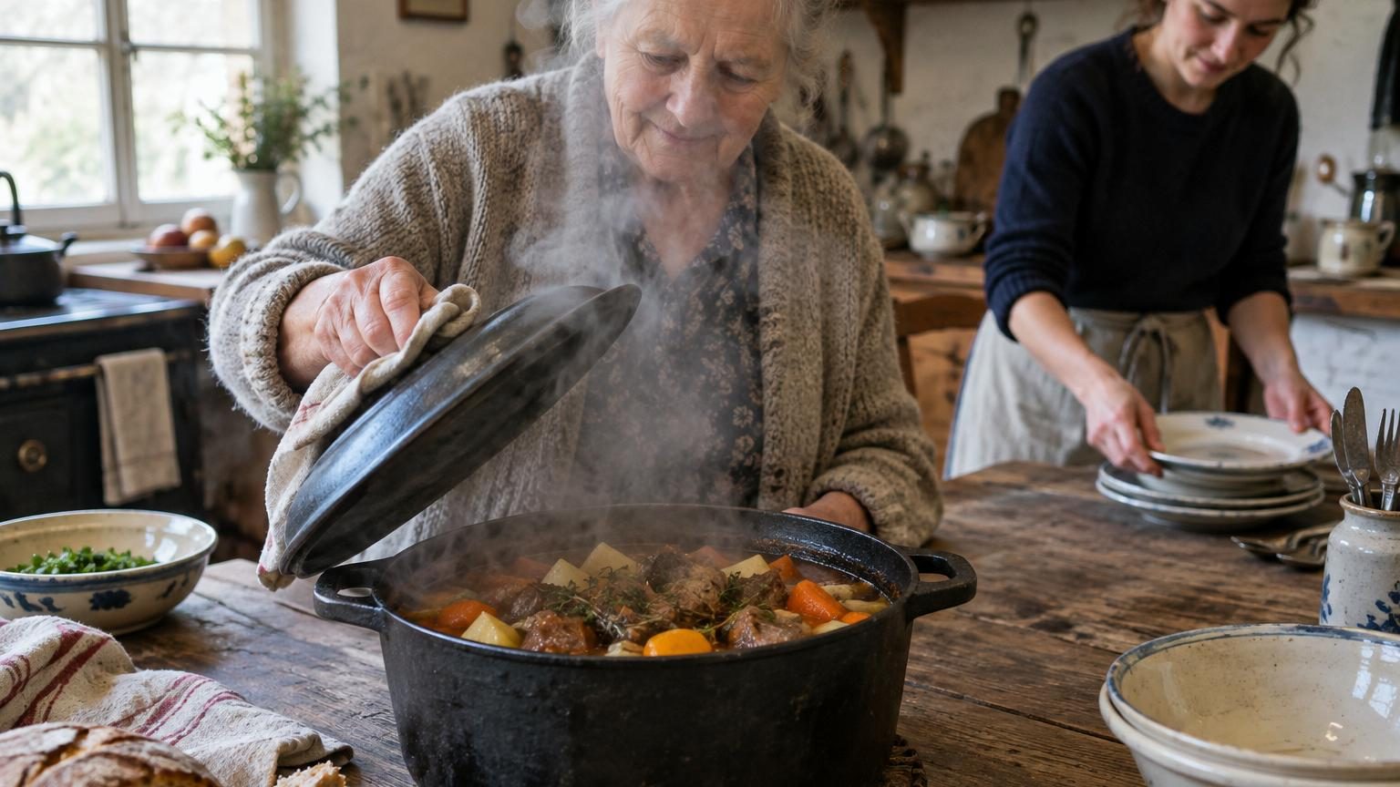 Oubliée depuis des décennies, cette recette de nos grands-mères revient cet hiver : le plat réconfortant à remettre au menu