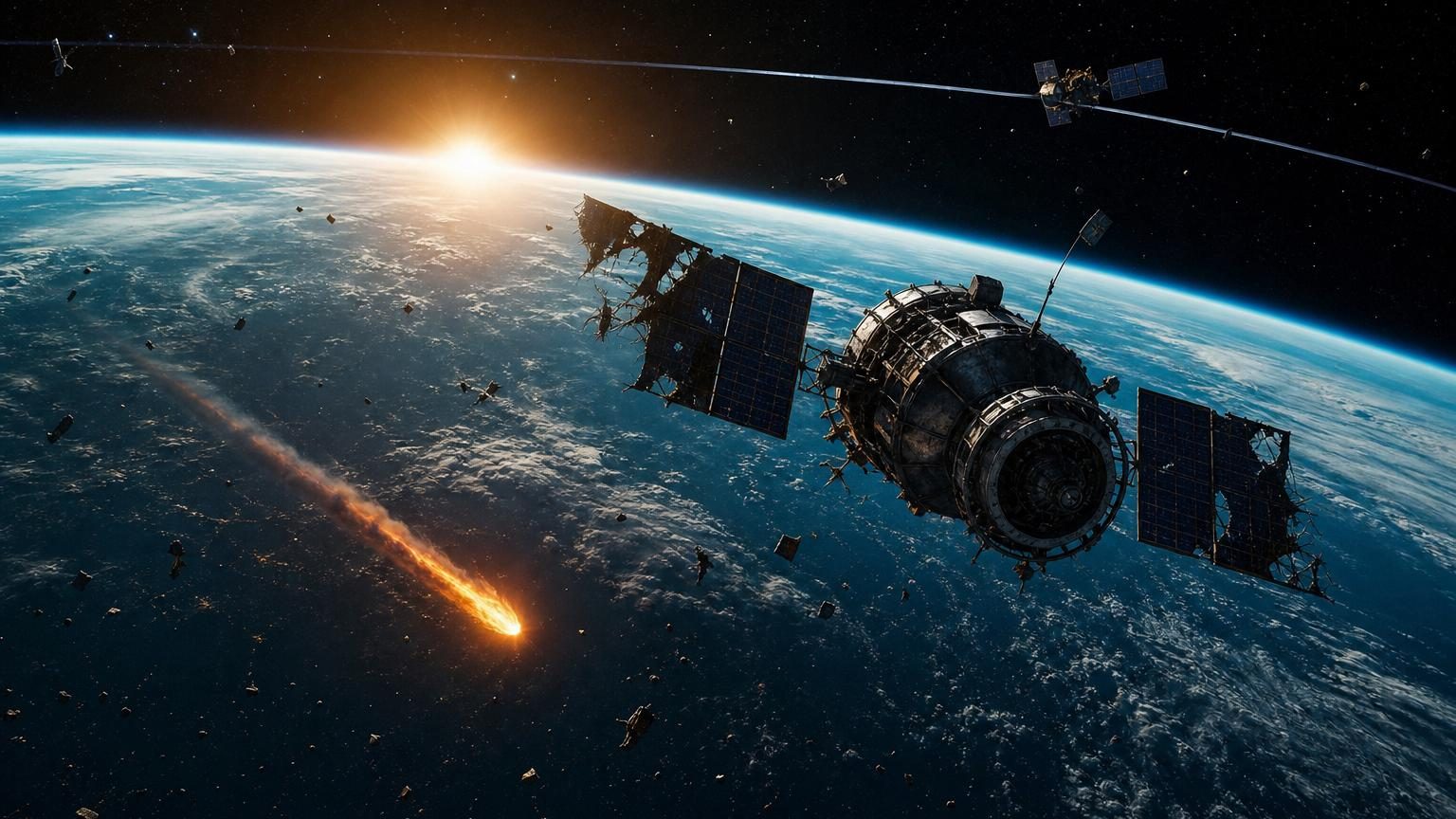 Satellites en fin de vie : ce que devient la ferraille spatiale