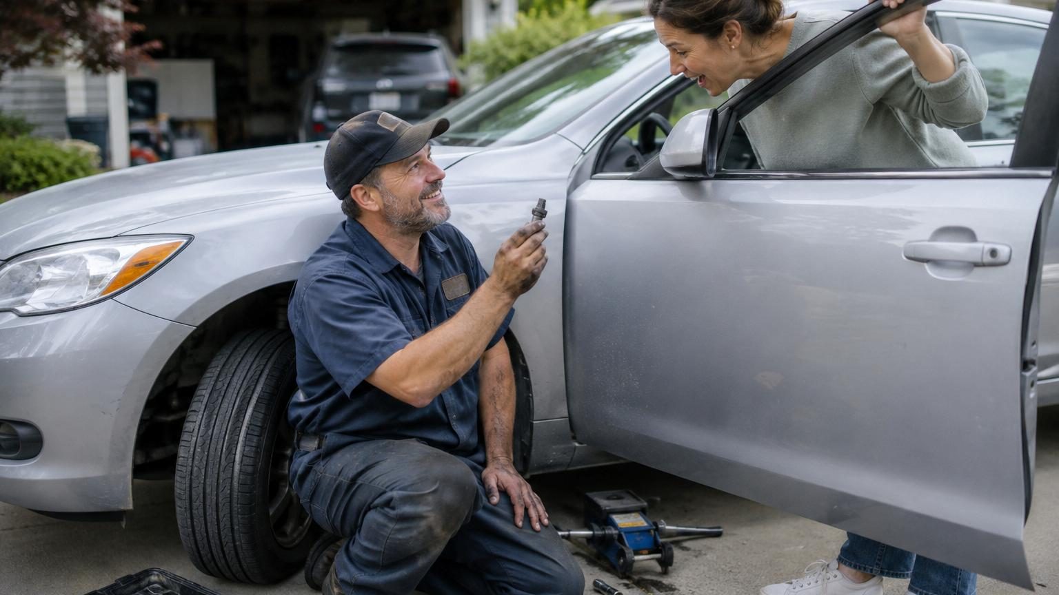 Un garage lui annonce 1 200 dollars pour un roulement de roue : un mécanicien mobile trouve la vraie panne et la répare gratuitement