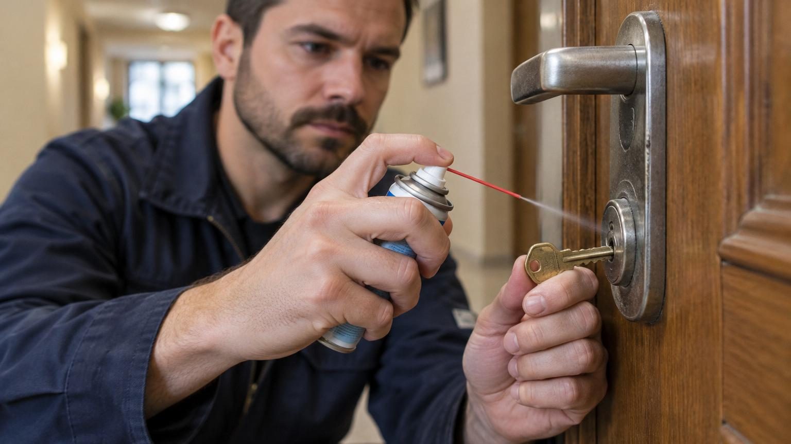Une clé qui tourne mal dans la serrure ne signifie pas forcément qu&rsquo;elle est à changer : les serruriers connaissent cette astuce toute simple