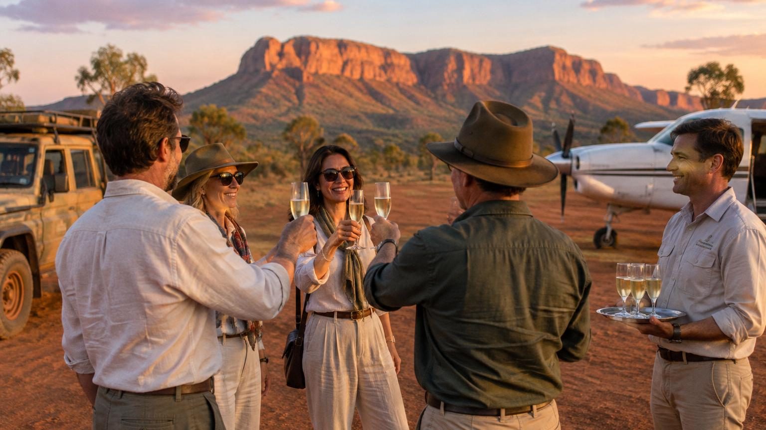 Une maison de champagne française s&rsquo;installe au cœur de l&rsquo;outback australien : ce qu&rsquo;elle est venue chercher sous le mont Mulligan