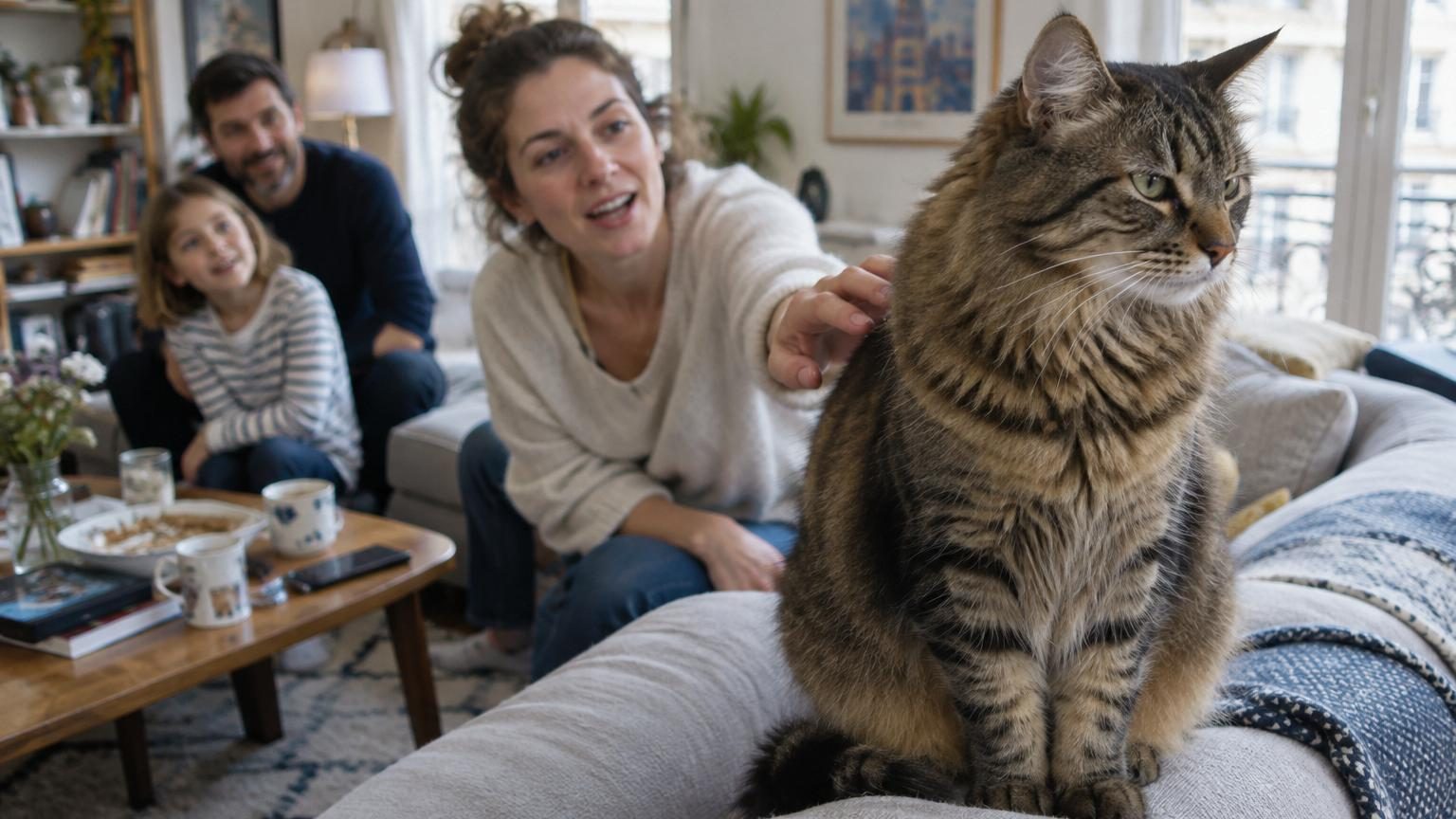 Votre chat fait la sourde oreille quand vous l&rsquo;appelez ? Une étude prouve pourtant qu&rsquo;il connaît le prénom de toute la famille
