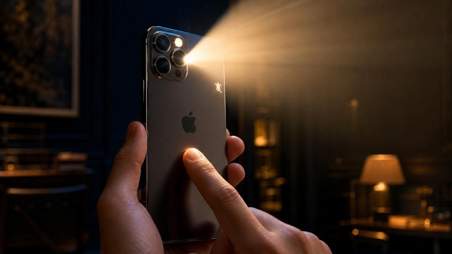 Votre iPhone cache un bouton secret au dos : il suffit de tapoter pour allumer la lampe ou couper le son